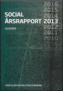 Social årsrapport. Årgang 2013