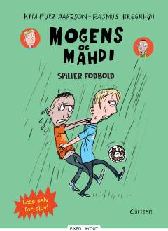 Mogens og Mahdi spiller fodbold