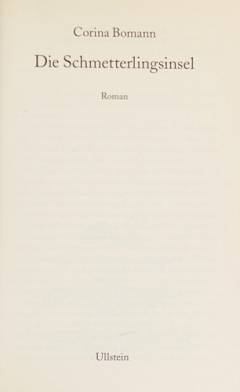 Die Schmitterlinginsel