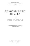 Le vocabulaire de Zola