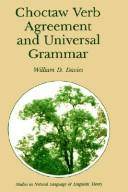 Choctaw verb agreement and universal grammar