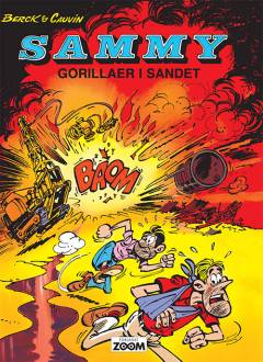 Gorillaer i sandet
