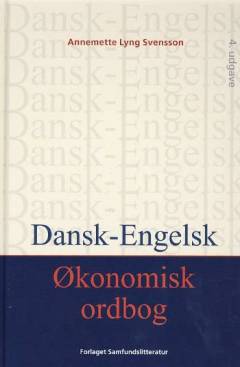 Dansk-engelsk økonomisk ordbog