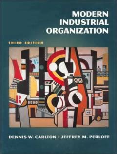 Modern industrial organization