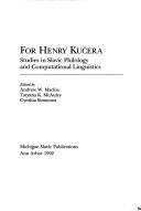 Monumenta polonica : the first four centuries of Polish poetry : a bilingual anthology