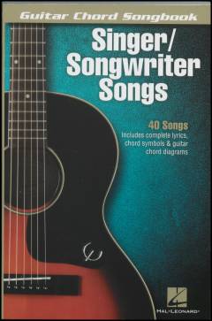 Guitar chord songbook - singer/songwriter songs