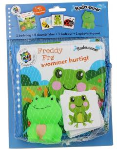 Freddy Frø svømmer hurtigt : lær om bevægelser