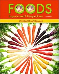 Foods : experimental perspectives
