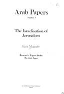 The Israelisation of Jerusalem
