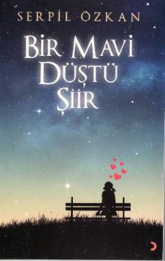 Bir mavi düştü şiir