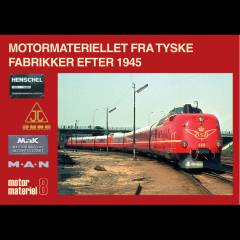 Motormateriellet fra tyske fabrikker 1945-1980