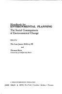 Handbook for environmental planning : the social consequences of environmental change