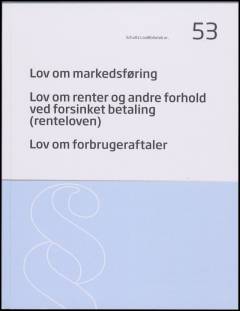 Lov om markedsføring: Lov om renter og andre forhold ved forsinket betaling (renteloven): Lov om forbrugeraftaler