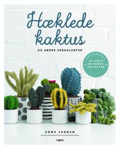 Hæklede kaktus og andre sukkulenter