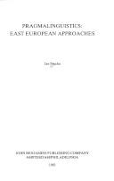 Pragmalinguistics : East European approaches