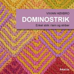 Dominostrik : enkel strik i tern og striber