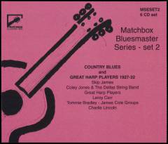 Matchbox bluesmaster series - set 2 : country blues and great harp players 1927-32