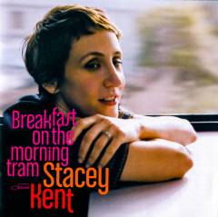 Breakfast on the morning tram