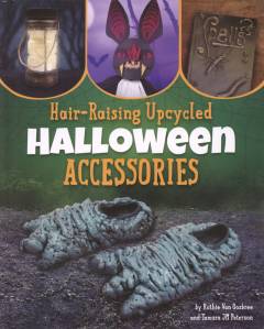 Hair-raising upcycled halloween accessories