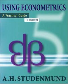 Using Econometrics : a Practical Guide