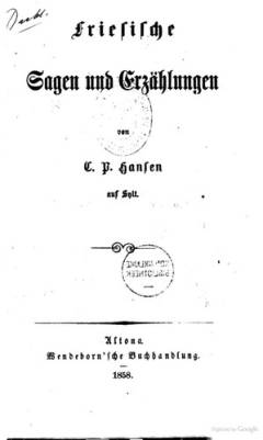 Friesische Sagen und Erzählungen