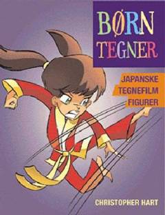 Børn tegner japanske tegnefilm-figurer