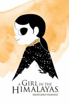 A girl in the Himalayas