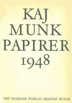 Kaj Munk Papirer 1948