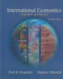 International economics : theory and policy