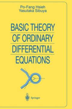 Basic theory of ordinary differential equations