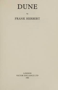 Bog, Gollancz, 1966 1978, 1966