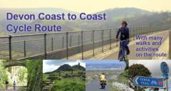 Devon coast to coast cycle route : with many walks and activities on the route