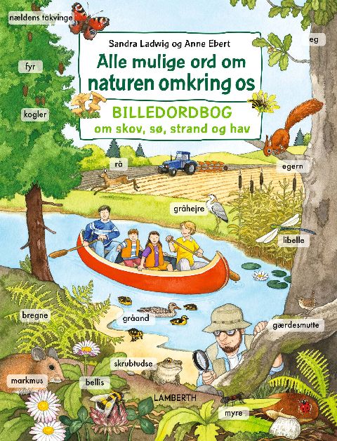 Alle mulige ord om naturen omkring os : billedordbog om skov, sø, strand og hav