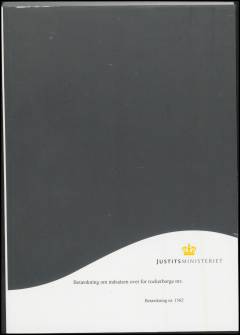 Betænkning om indsatsen over for rockerborge mv.