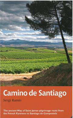 Camino de Santiago : the ancient way of Saint James pilgrimage route from the French Pyrenees to Santiago de Compostela