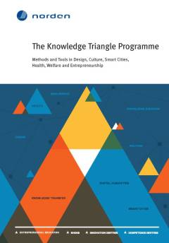 TemaNord. 2015:567 : The knowledge triangle programme : methods and tools in design, culture, smart cities, health, welfare and entrepreneurship