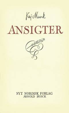 Ansigter : Kronikker m. m.