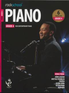 Piano Grade 4 : performance pieces, technical exercises, supporting tests and in-depth guidance for Rockschool examinations