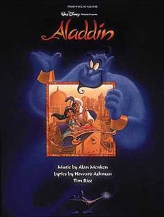Aladdin (uddrag) : \illustrated songbook\ : for klaver med underlagt tekst og becifring