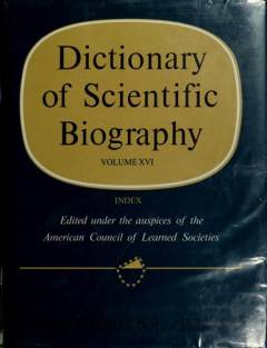 Dictionary of scientific biography. Vol. 16 : Index