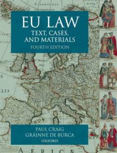 EU law : text, cases, and materials