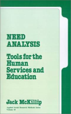 Need analysis : tools for the human services and education