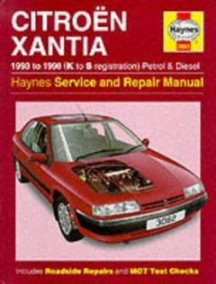 Citroën Xantia : service and repair manual