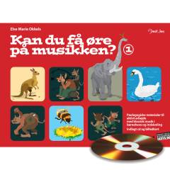 Kan du få øre på musikken?. Bind 1 : Pædagogiske materialer til aktivt arbejde med klassisk musik i børnehave og indskoling