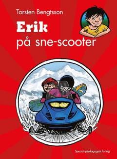 Erik på sne-scooter
