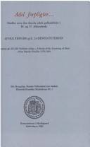 Adel forpligter... : studier over den danske adels gældsstiftelse i 16. og 17. århundrede