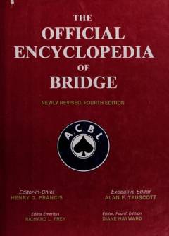 The official encyclopedia of bridge