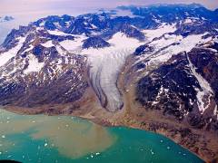 Indlandsisen : 80 års klimaforandringer set fra luften