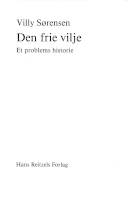 Den frie vilje : et problems historie
