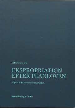 Betænkning om ekspropriation efter planloven